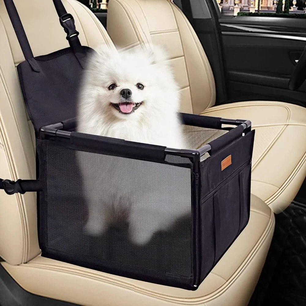 Pet Car Booster Seat Travel Carrier Cage